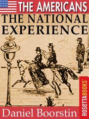 Cover of: The Americans: The National Experience