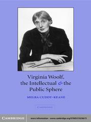 Cover of: Virginia Woolf, the Intellectual, & the Public Sphere