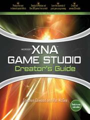 Cover of: Microsoft® XNATM Game Studio Creator’s Guide by 