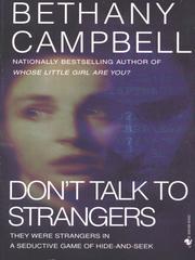 Cover of: Don't Talk to Strangers by 