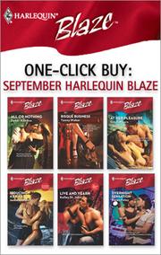 Cover of: One-Click Buy: September Harlequin Blaze by 