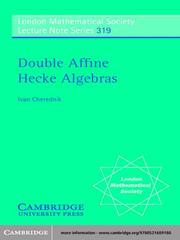 Cover of: Double Affine Hecke Algebras