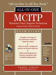 Cover of: MCITP Windows Vista® Support Technician All-in-One Exam Guide (Exam 70-620, 70-622, & 70-623)