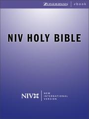 Cover of: NIV Holy Bible