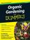 Cover of: Organic Gardening For Dummies®