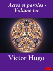 Cover of Actes et paroles, Volume 1