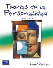 Cover of: Teorias de la personalidad by 