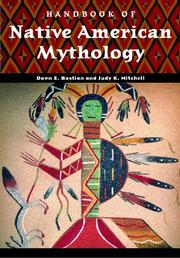 Cover of: Handbook of Native American Mythology