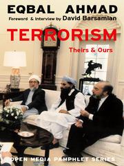 Cover of: Terrorism, Theirs & Ours