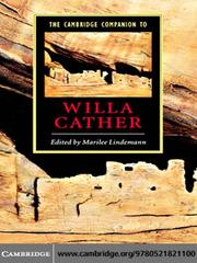 Cover of: The Cambridge Companion to Willa Cather