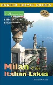 Cover of: Milan & the Italian Lakes Adventure Guide
