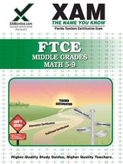 Cover of: FTCE Middle Grades Math 5-9