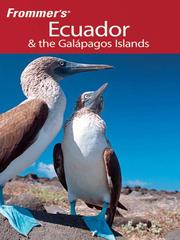 Cover of: Frommer's Ecuador and the Galapagos Islands by Eliot Greenspan