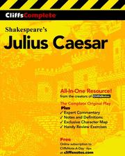 Cover of: CliffsCompleteTM Julius Caesar | 