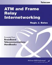 Cover of: ATM and Frame Relay Internetworking by 
