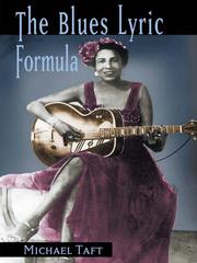 Cover of: The Blues Lyric Formula