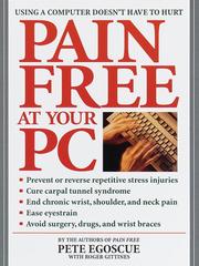 Cover of: Pain Free at Your PC