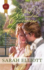 The Earl and the Governess by Sarah Elliott