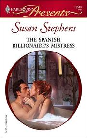 Cover of: The Spanish Billionaire's Mistress