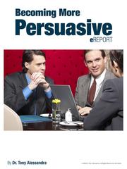 Cover of: Becoming More Persuasive eReport