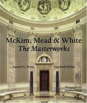 Cover of: McKim, Mead & White: The Masterworks