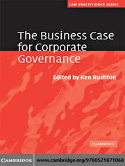 The Business Case for Corporate Governance