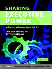 Cover of: Sharing Executive Power by 