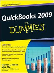 Cover of: QuickBooks 2009 For Dummies®