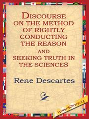 Cover of: Discourse On the Method of Rightly... | 