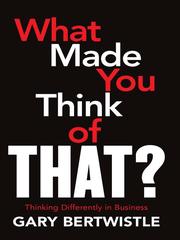 Cover of: What Made You Think of That? | 