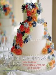 Cover of: Stylish Weddings for Less by Catherine Sabino