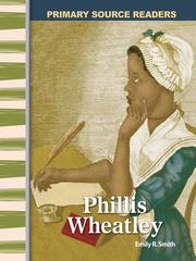 Cover of: Phillis Wheatley