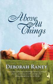 Cover of: Above All Things