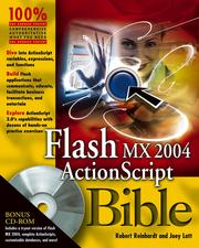Cover of: Flash MX 2004 ActionScript Bible