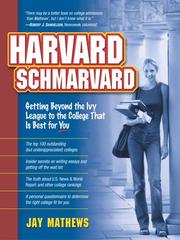 Cover of: Harvard Schmarvard