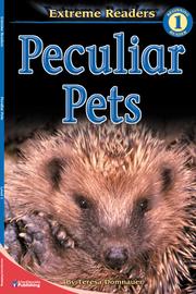 Cover of: Peculiar Pets, Level 1 Extreme Reader