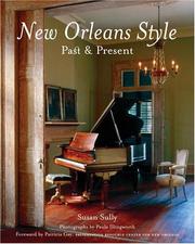 Cover of: New Orleans Style: Past and Present