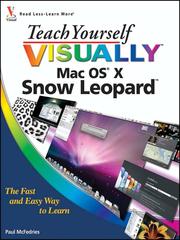 Cover of: Teach Yourself VISUALLY Mac OS X Snow Leopard