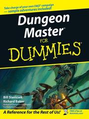 Dungeon Master for Dummies by Bill Slavicsek, Richard Baker