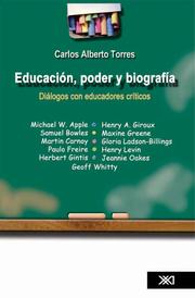 Cover of: Educacion, poder y biografia by 