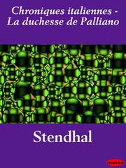 Cover of: Chroniques italiennes - La duchesse de Palliano