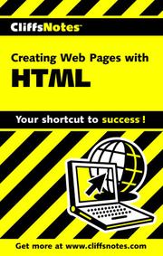 Cover of: CliffsNotes Creating Web Pages with HTML