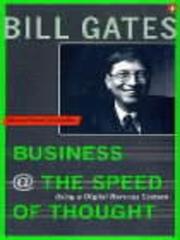 Cover of: Business at the Speed of Thought by 