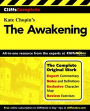Cover of: CliffsCompleteTM The Awakening