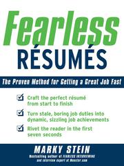 Cover of: Fearless Resumes