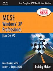 Cover of: MCSE Training Guide (70-270): Windows XP Professional