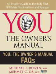 Cover of: You: The Owner's Manual FAQs by 