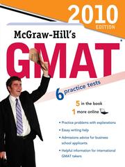 Cover of: McGraw-Hill's GMAT by 