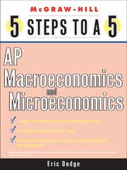 Cover of: AP Macroeconomics and Microeconomics