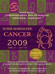 Cover of: Cancer by 